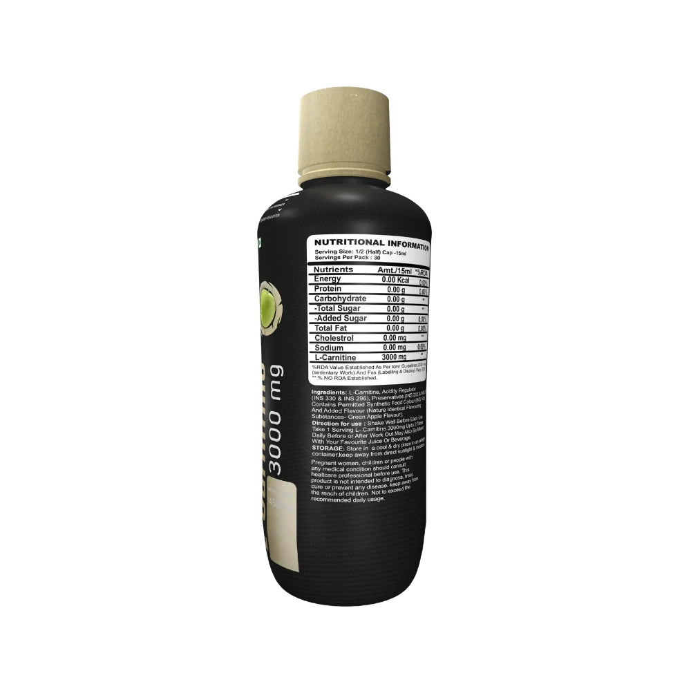 Muscle Harvest L Carnitine 3000mg