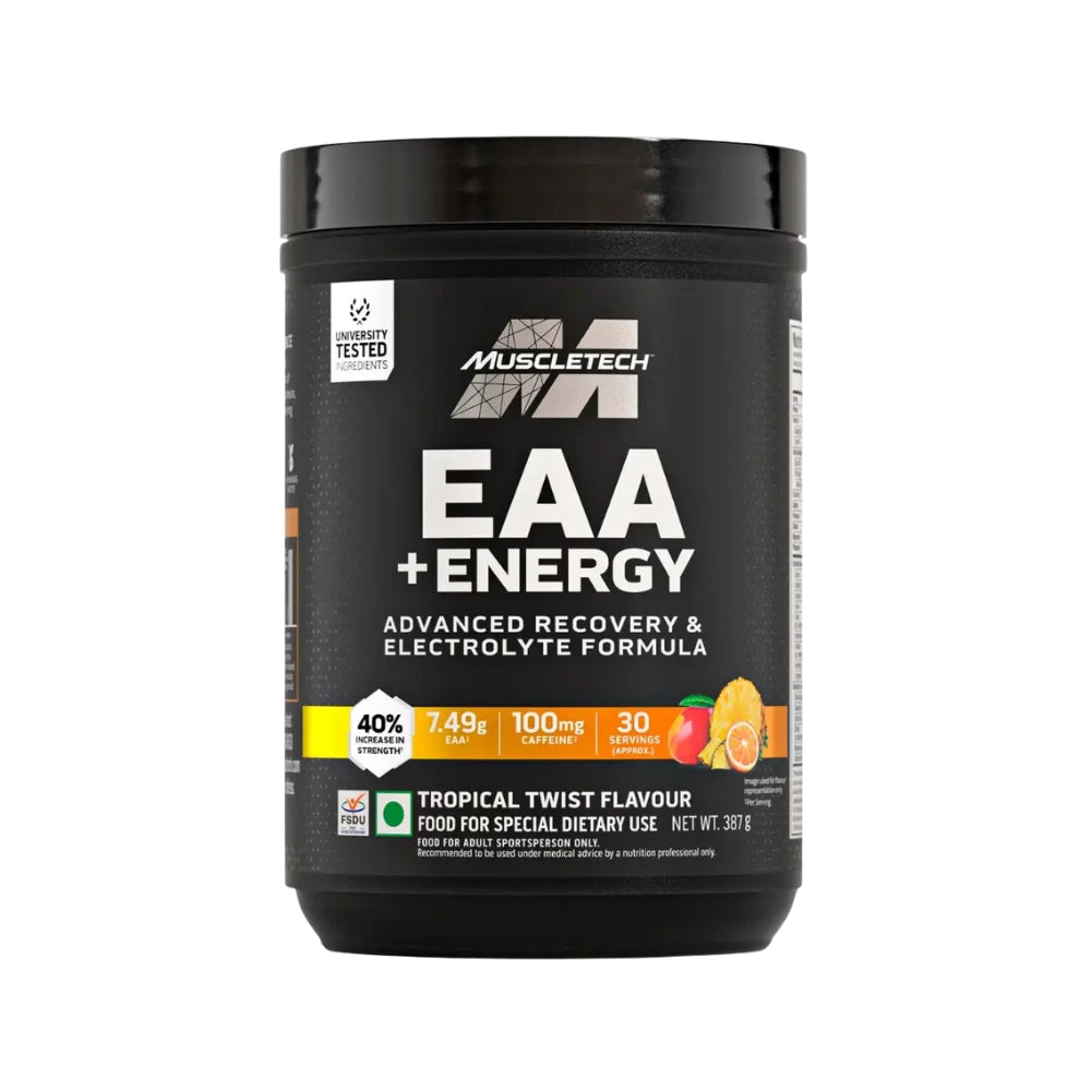 muscletech eaa + energy tropical twist 30 servings