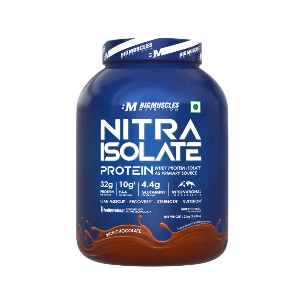 big muscles nitra isolate rich chocolate 2kg