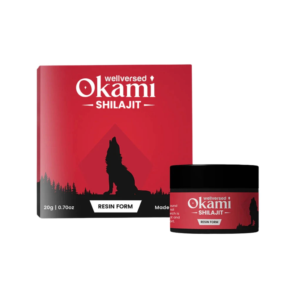 wellversed okami himalayan shilajit 20g