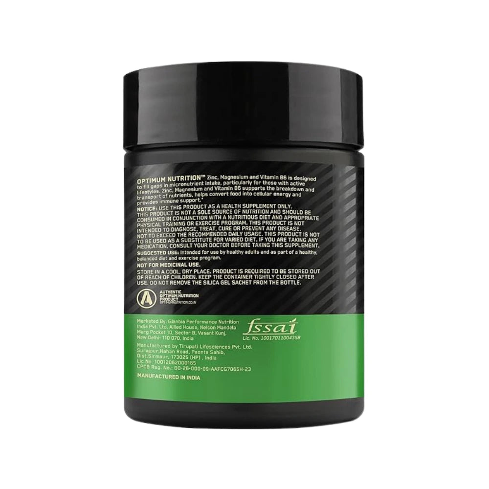 Optimum Nutrition (ON) Zinc Magnesium Aspartate (ZMA)