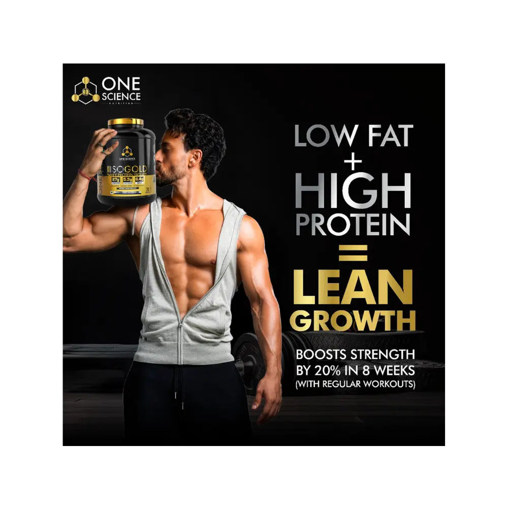 One Science 100% ISO Gold Whey Protein Isolate