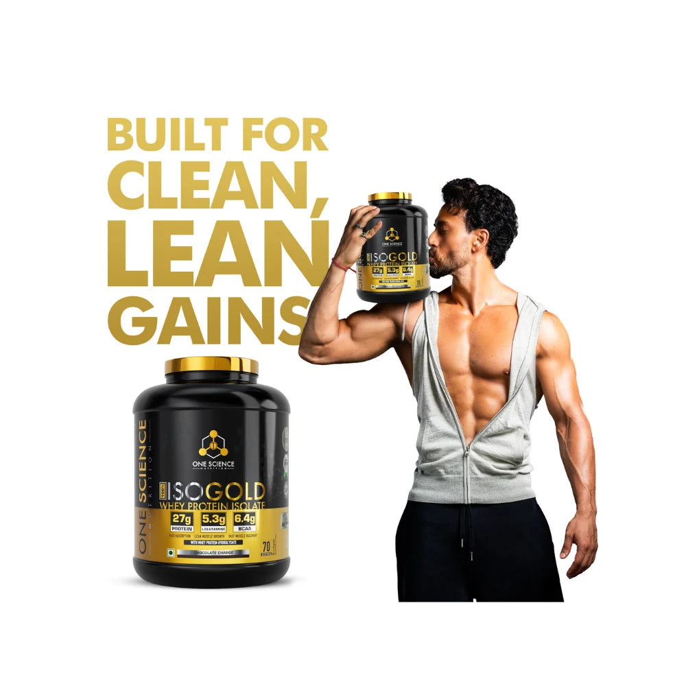 One Science 100% ISO Gold Whey Protein Isolate