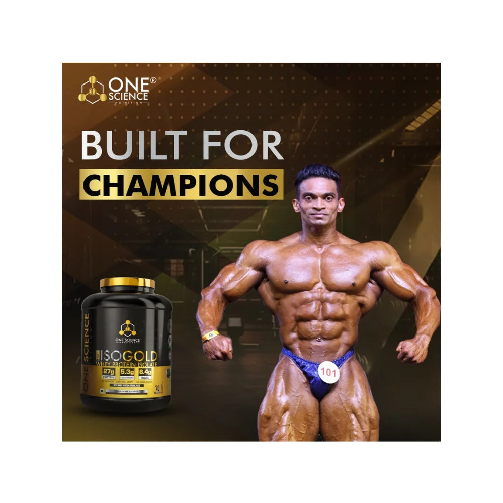 One Science 100% ISO Gold Whey Protein Isolate
