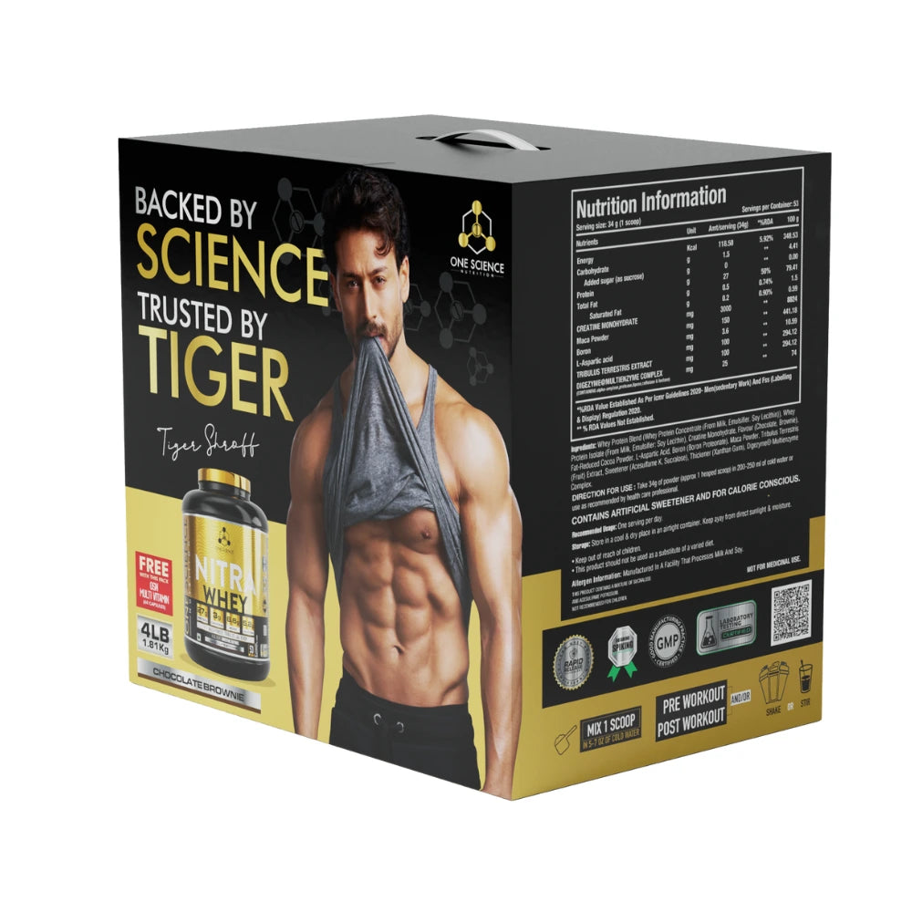 one science nitra whey nutritional information