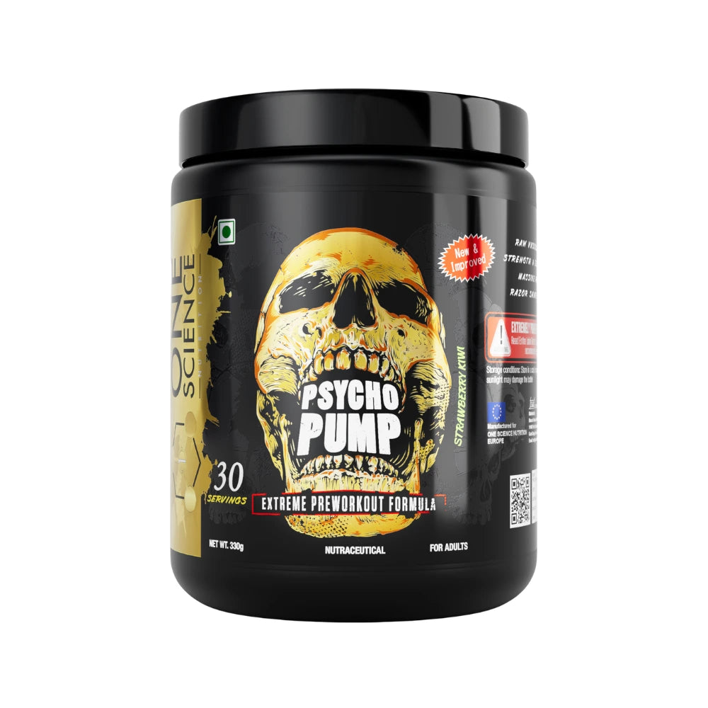 one science psycho pump pre workout strawberry kiwi
