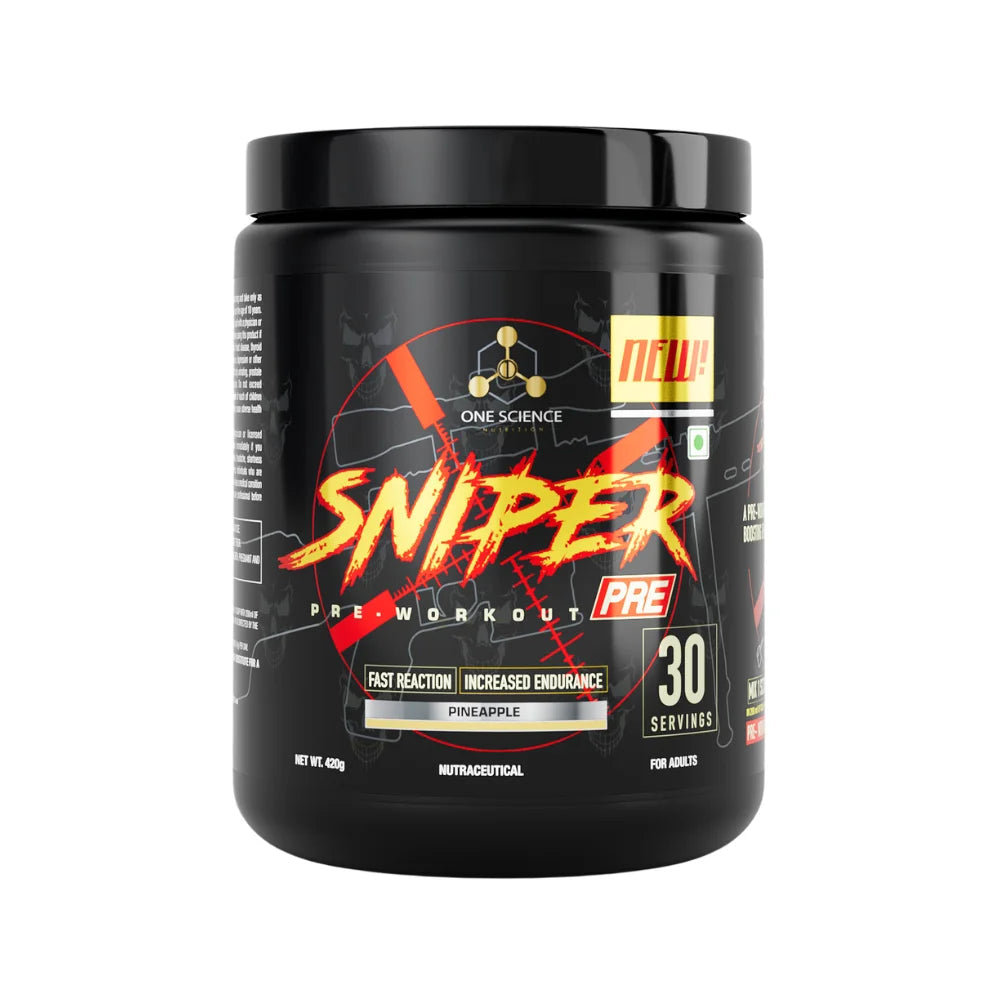 one science sniper pre workout pineapple 30 servings