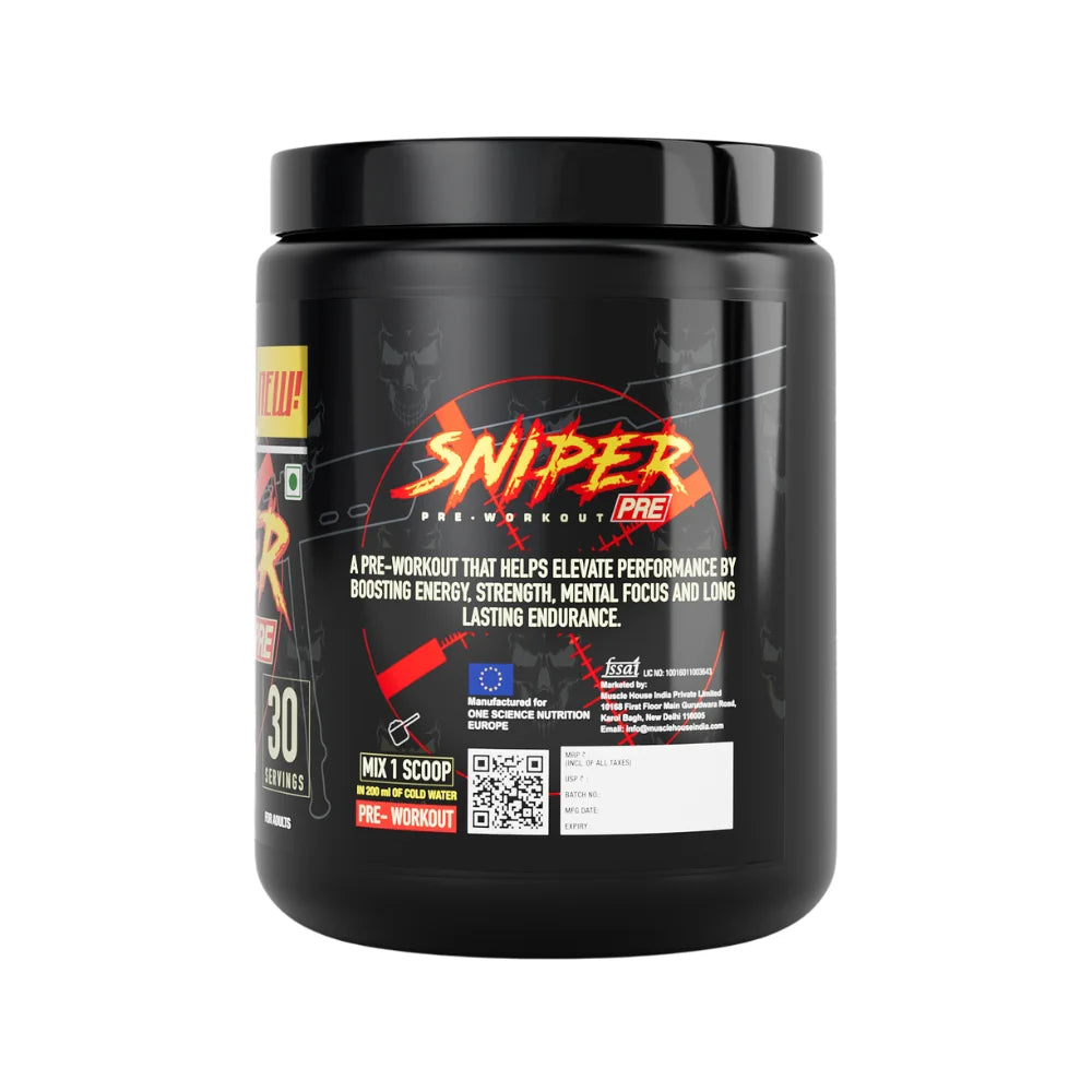 one science sniper pre workout 30 servings benefits