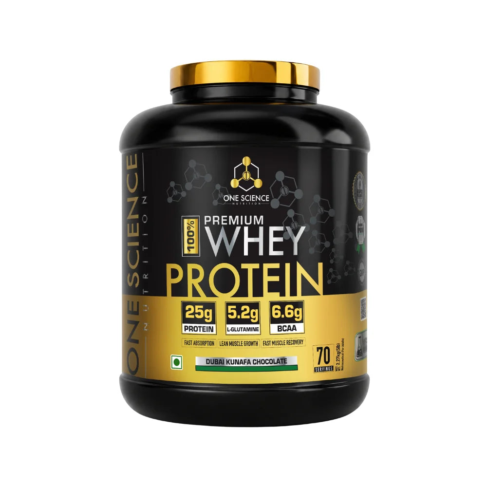 one science premium whey protein dubai kunafa chocolate