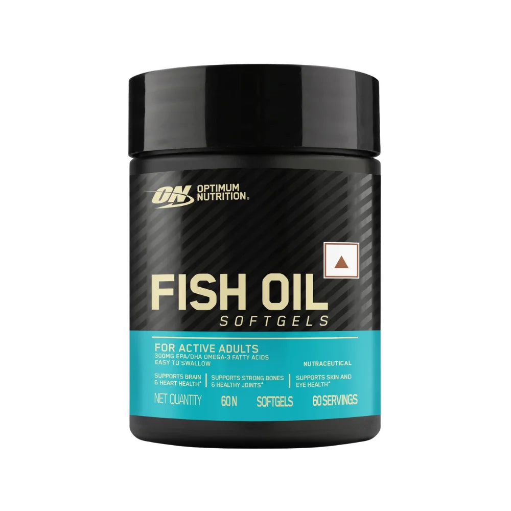 optimum nutrition fish oil 60 softgels