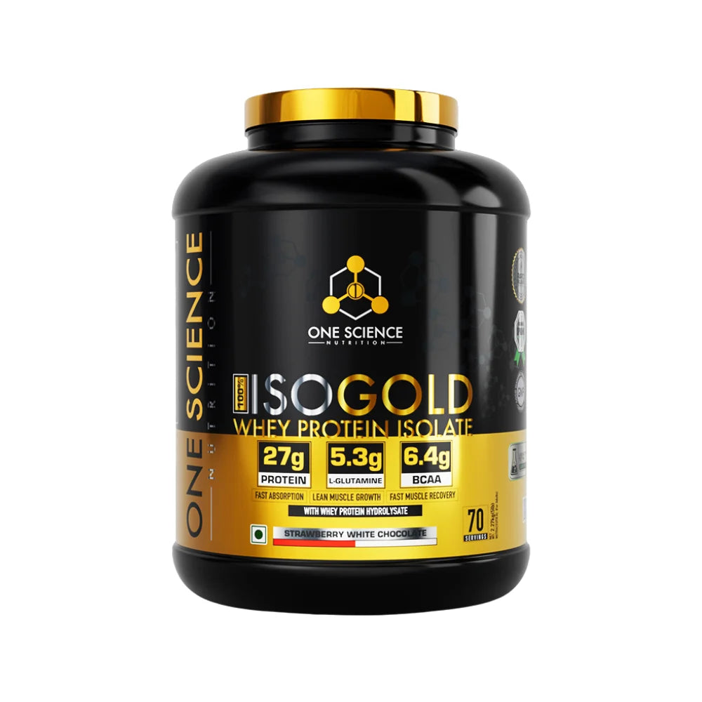One Science 100% ISO Gold Whey Protein Isolate