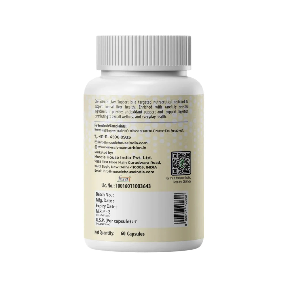 One Science Liver Support benefits