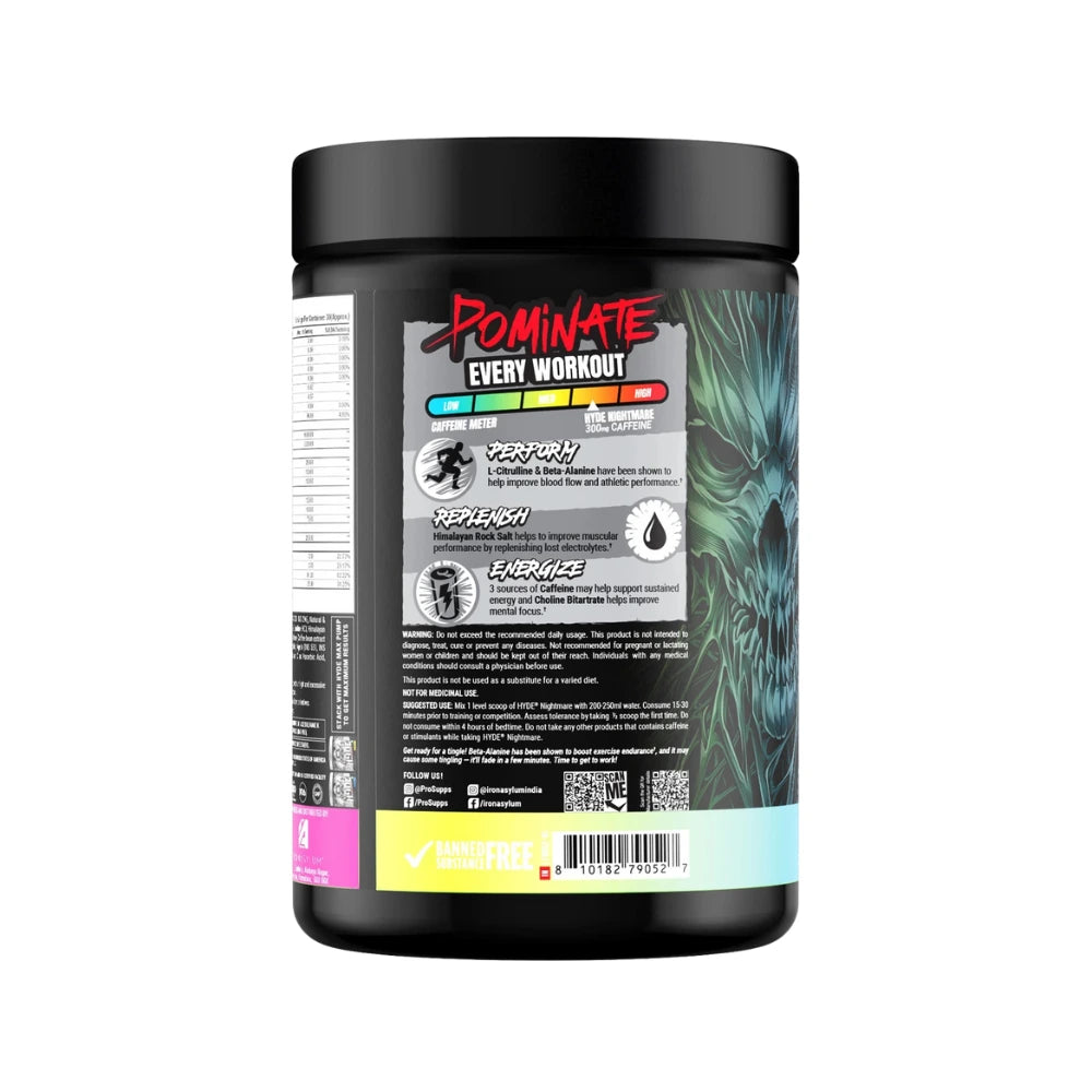 prosupps hyde nightmare pre workout benefits