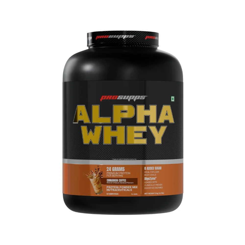 ProSupps Alpha Whey Protein Cinnamon Coffee