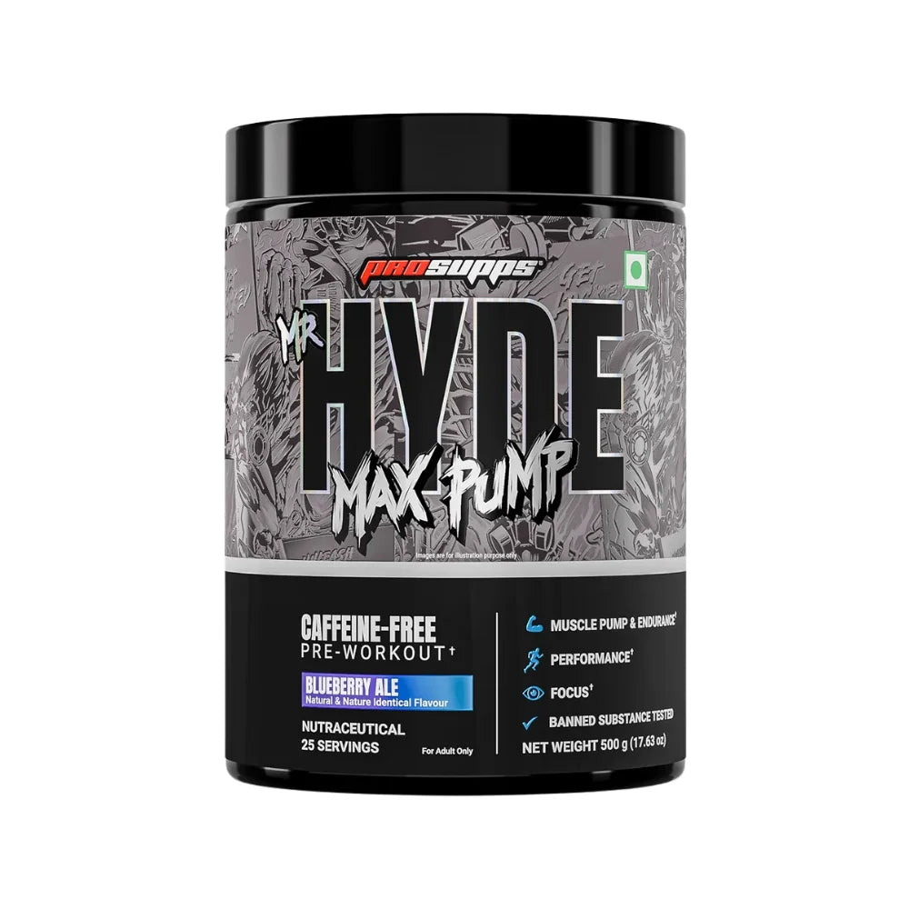 ProSupps Hyde Max Pump Pre Workout Blueberry Ale