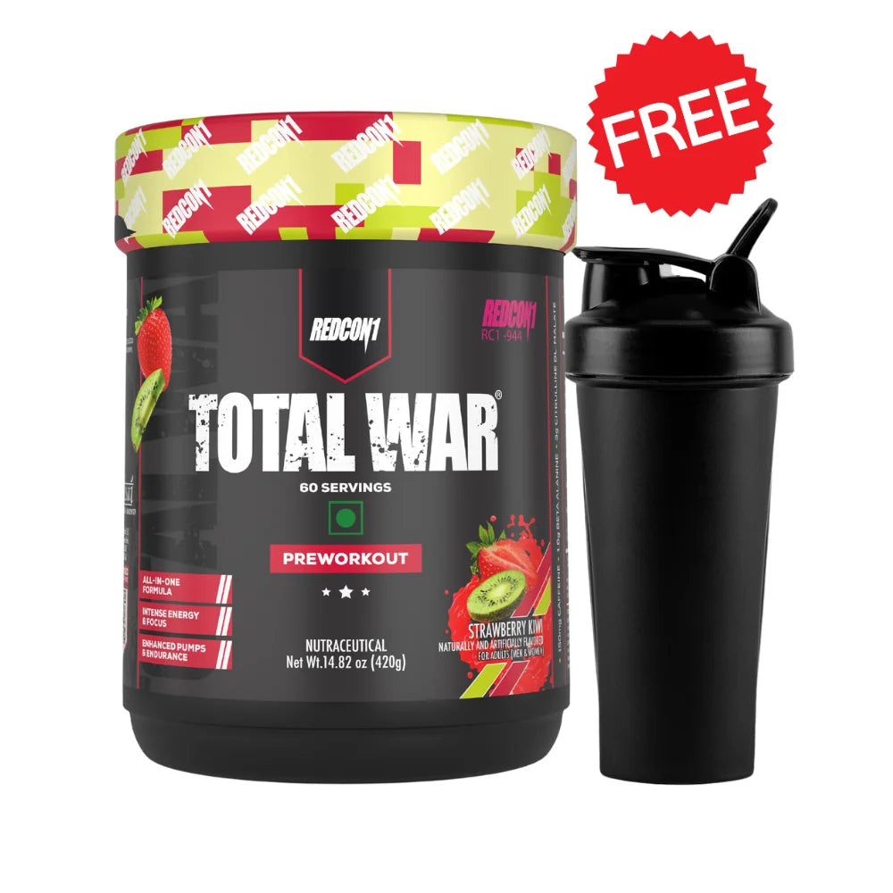 redcon1 totalwar pre workout strawberry kiwi 420g