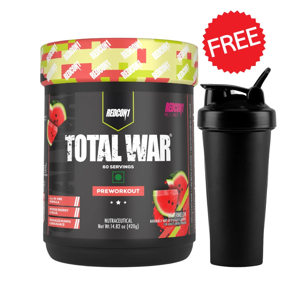 redcon1 totalwar pre workout watermelon 420g