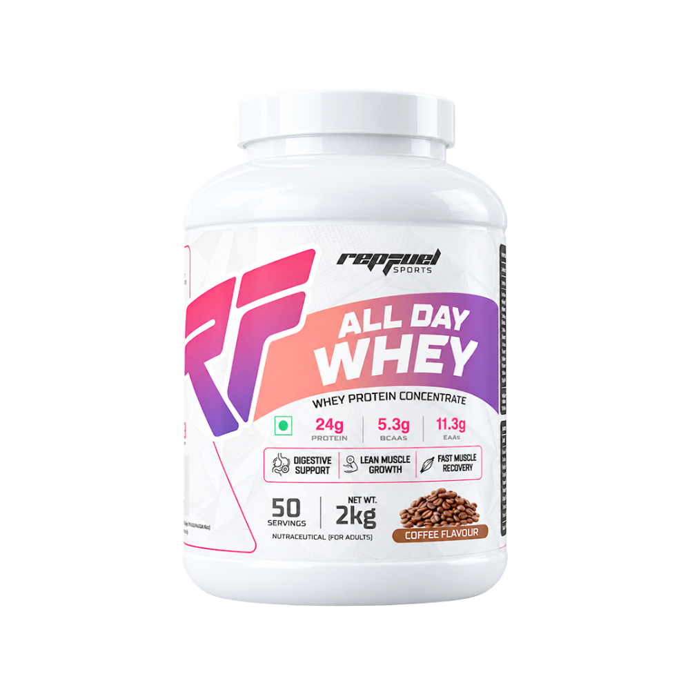 Repfuel Sports All Day Whey - Coffee - 2kg