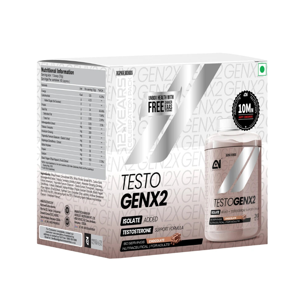 absolute nutrition testogenx2 chocolate