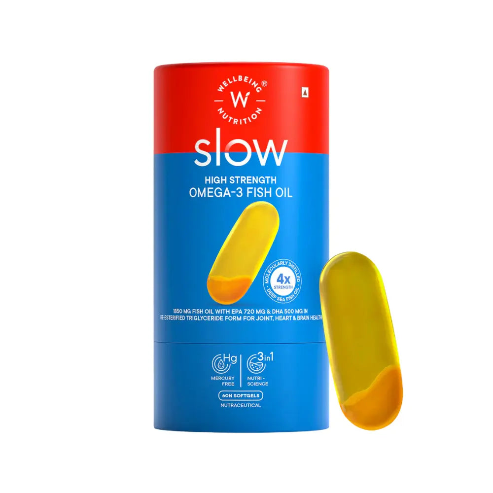 wellbeing nutrition slow omega 3 fish oil 
